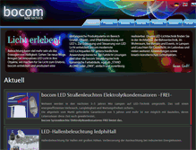 Tablet Screenshot of bocom.eu